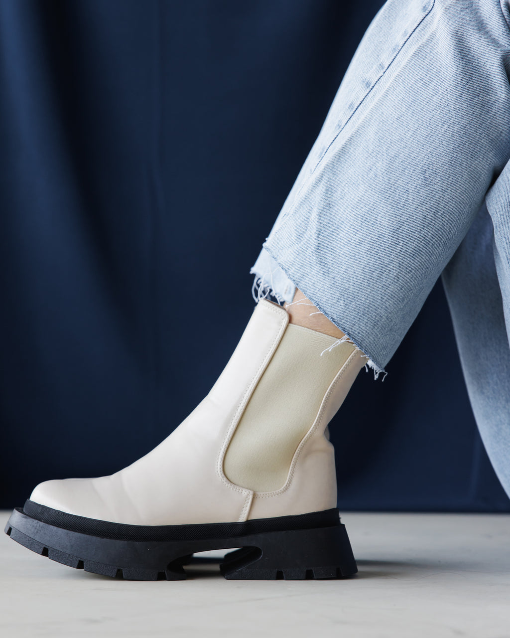 Beige Nova Boots