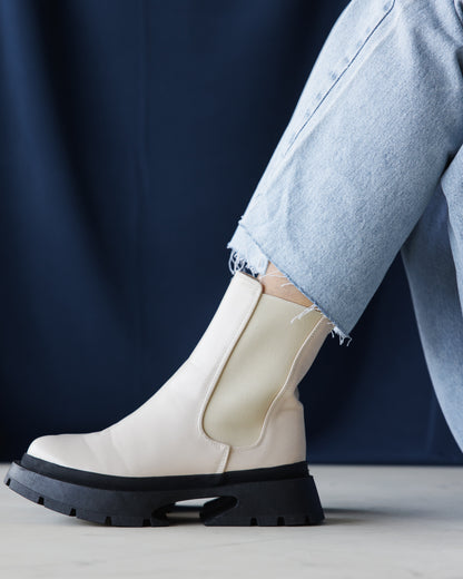 Beige Nova Boots