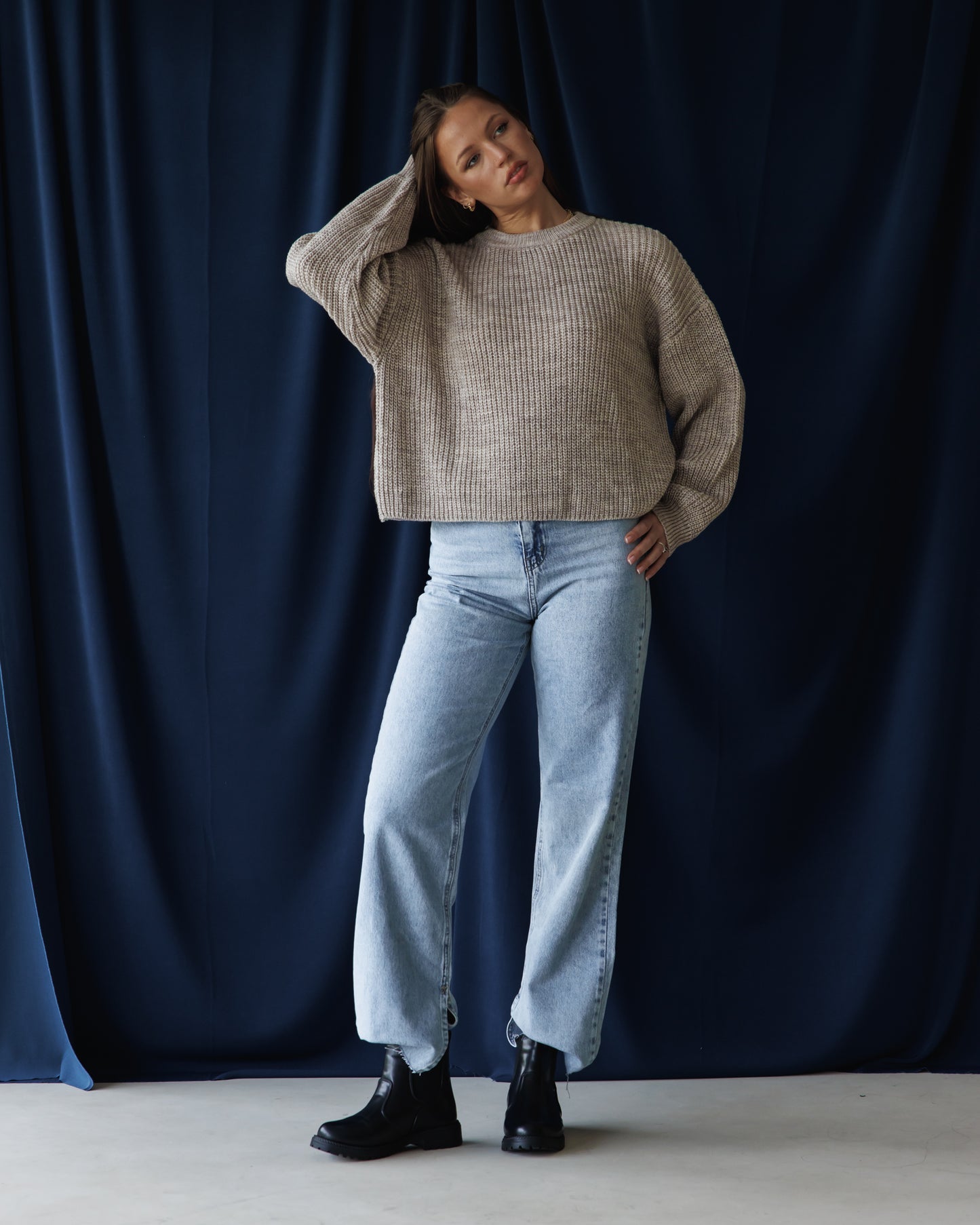 Beige Blush Pullover