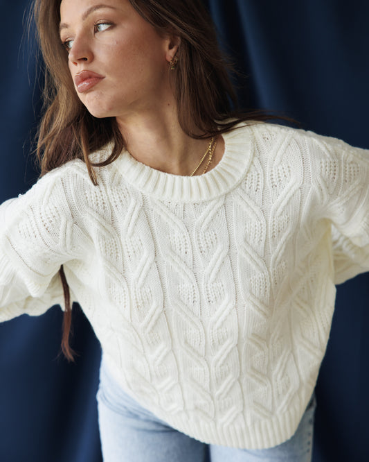 White Aspen Pullover