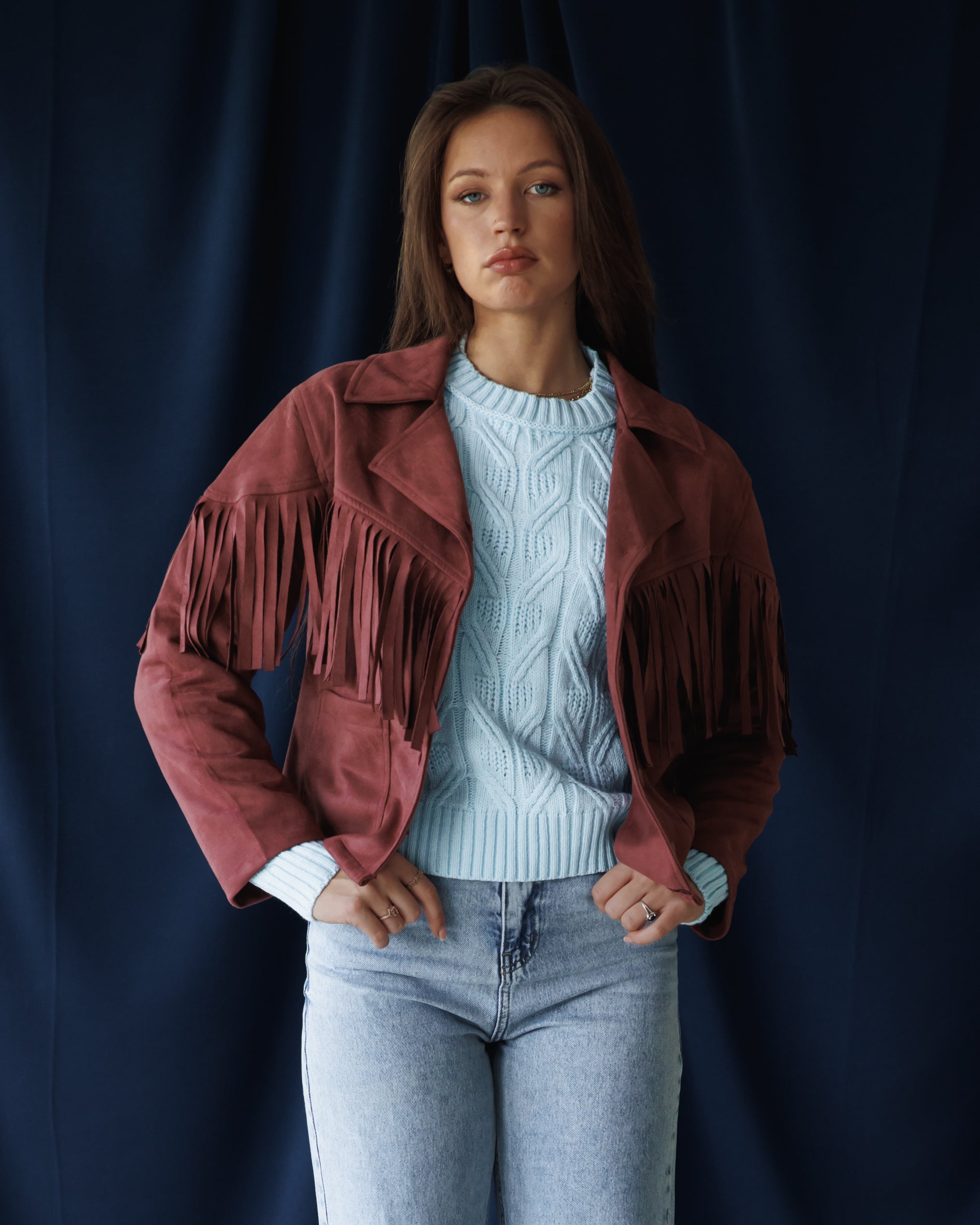 Kashmier Fringe Jacket