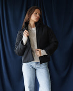 Black cloud Puffer Jacket