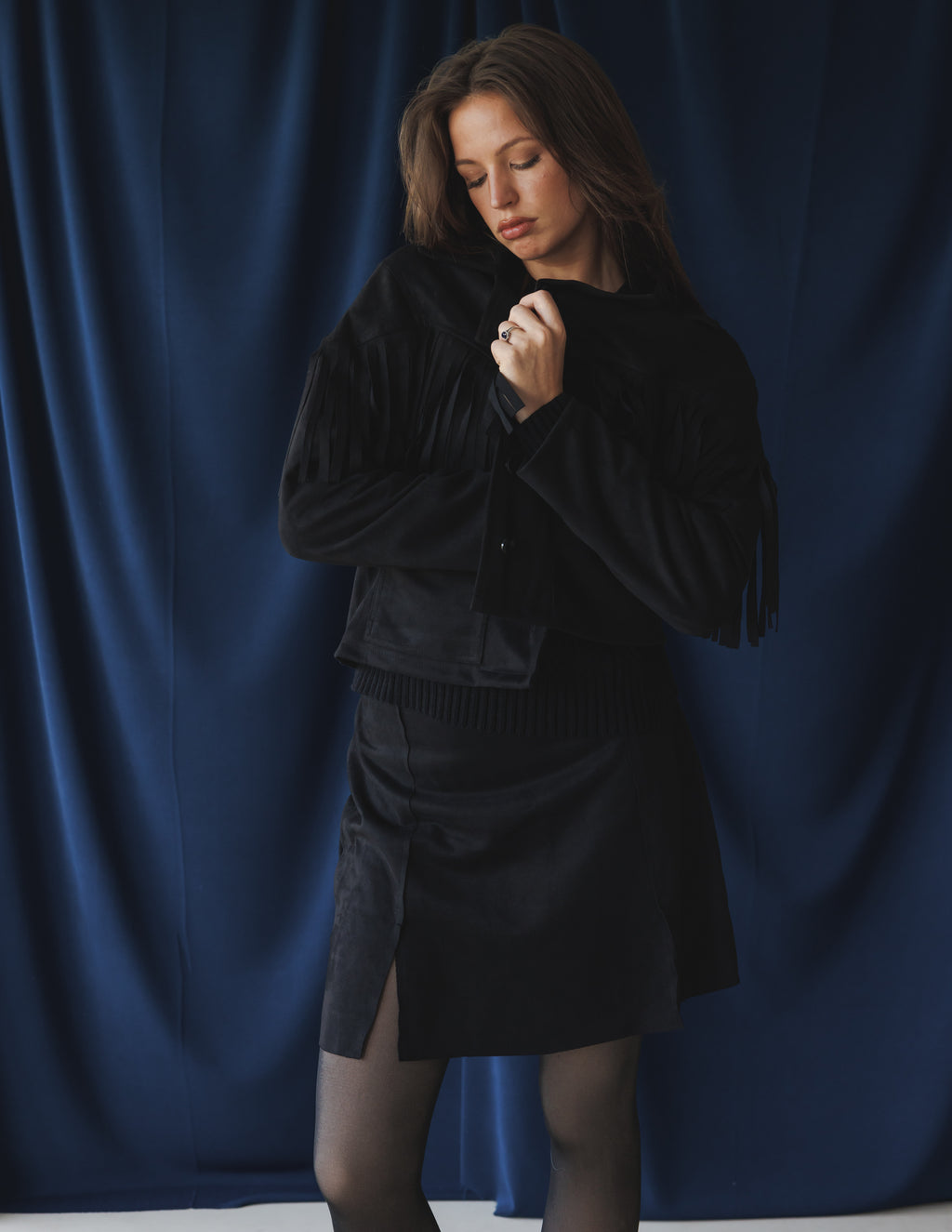 Black Verona Skirt