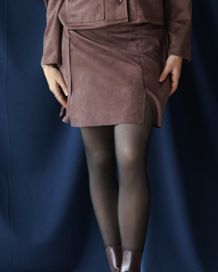 Mocha Verona Skirt