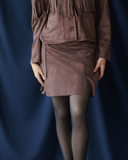 Mocha Verona Skirt