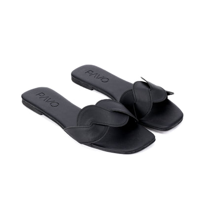 Black Louts slipper - PAVO Egypt