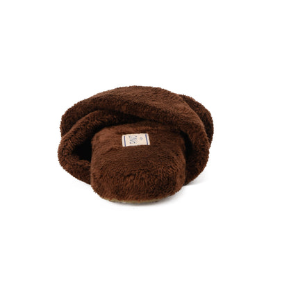 Slipper Fur cross Brown pavoegypt