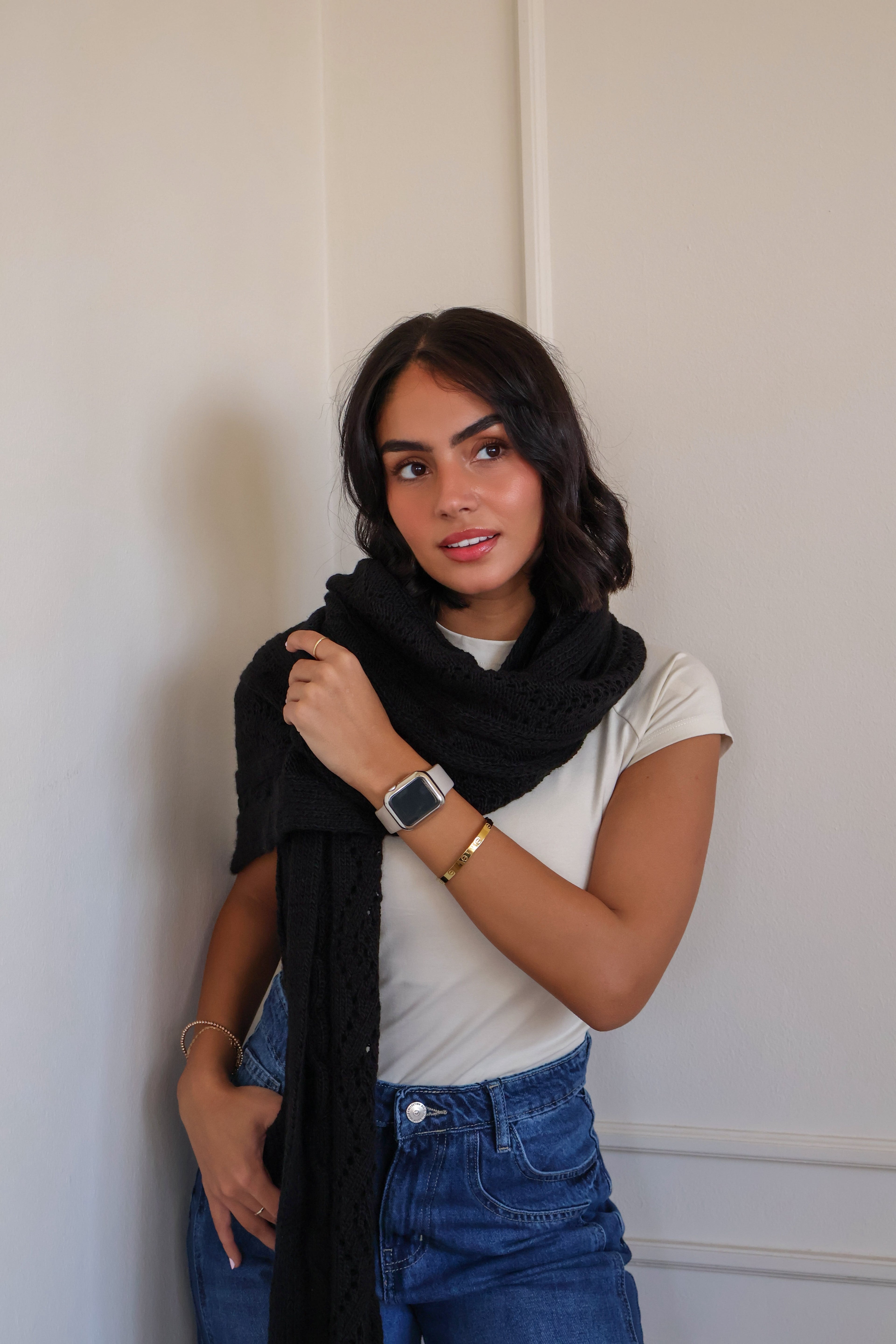 Black shawl - PAVO Egypt