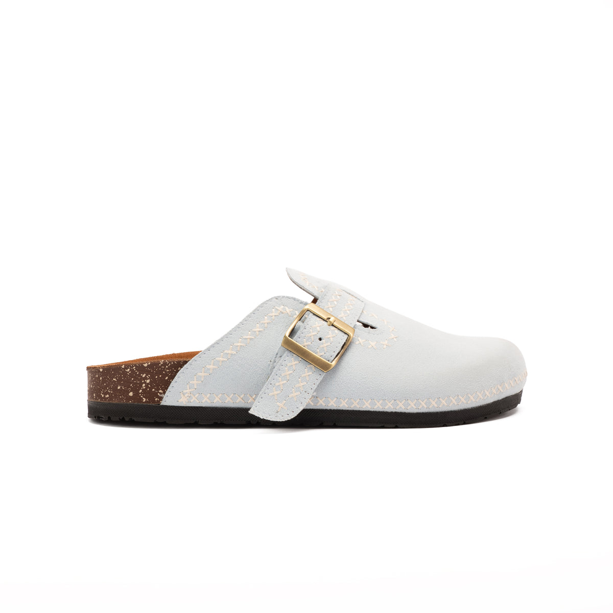 Baby Blue Aria Mule