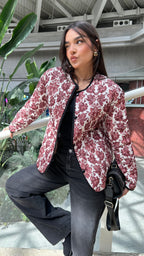 Burgundy Vintage Jacket