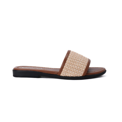 Brown Tales Slipper