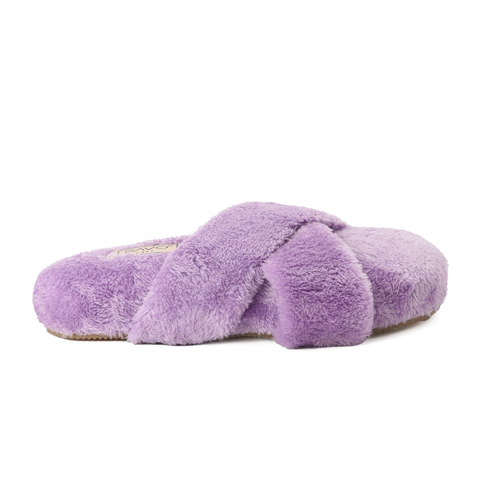 Slipper Fur cross Lilac pavoegypt