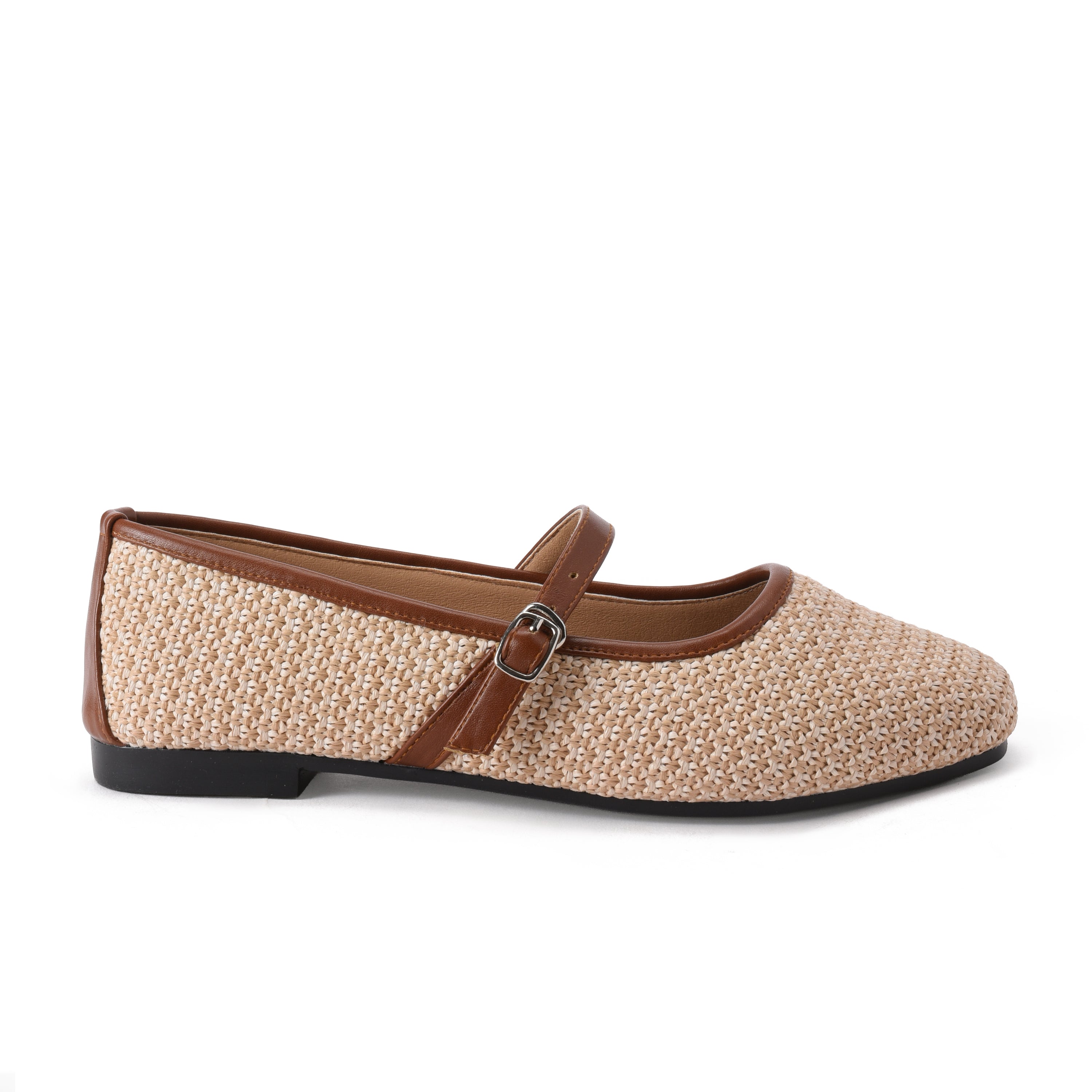 Beige Liza Ballerina - PAVO Egypt