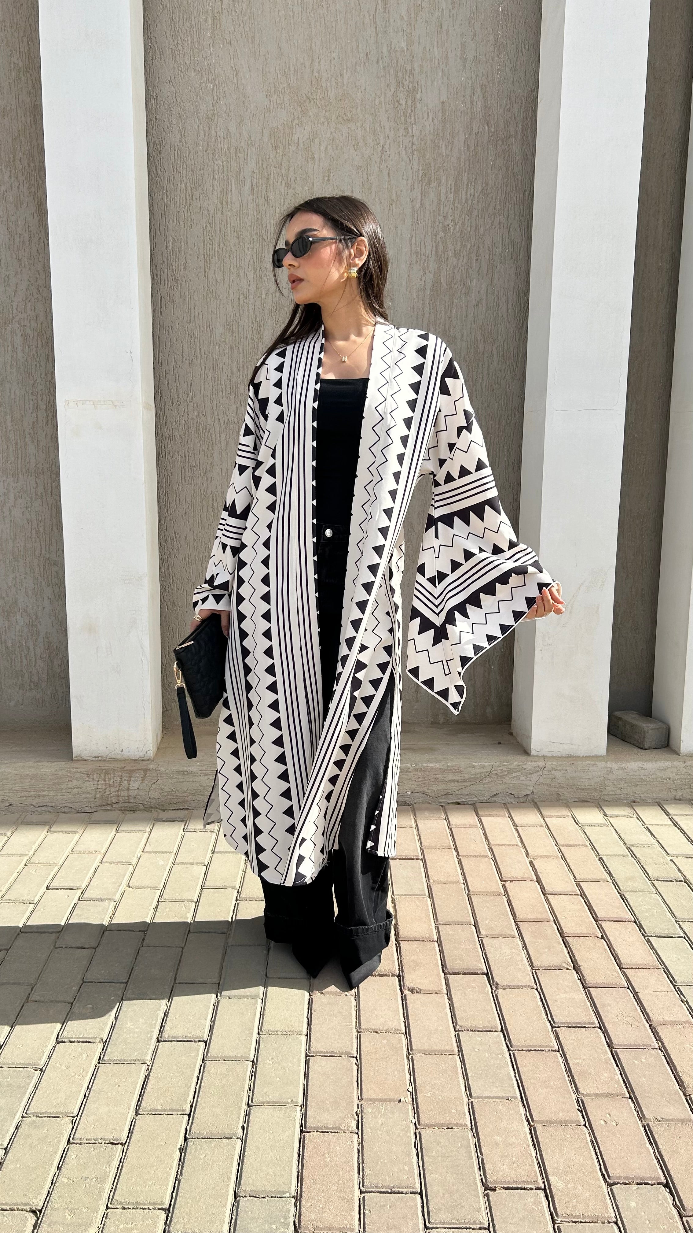 Geo Cardigan