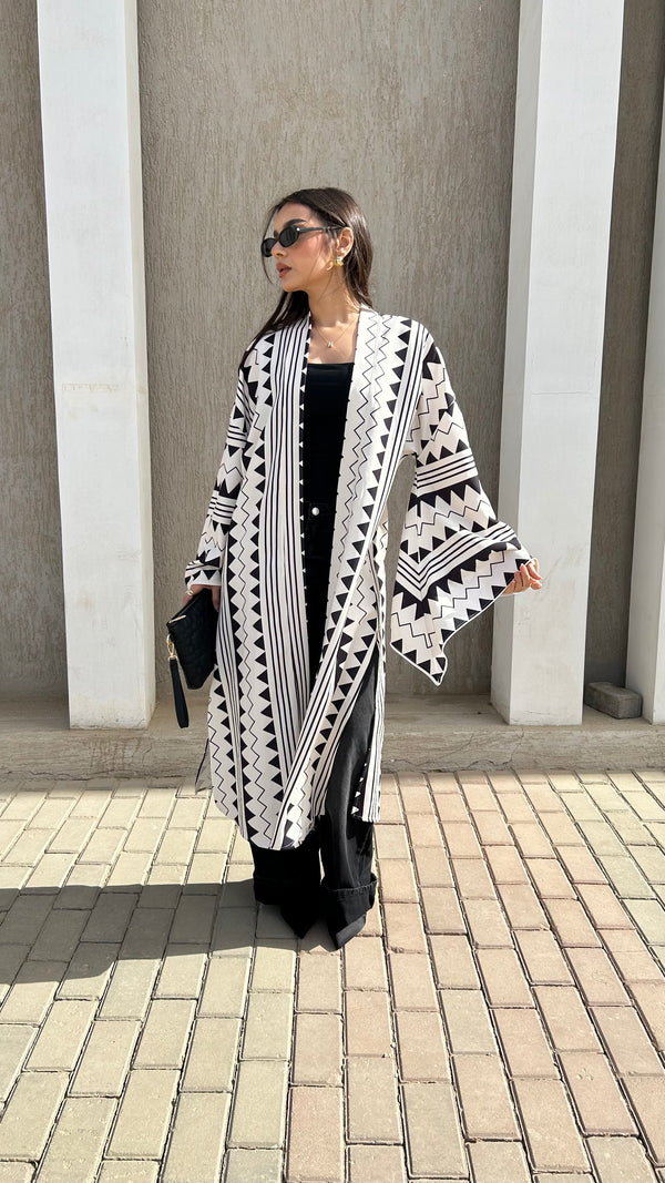 Geo Cardigan