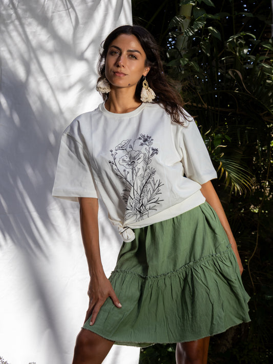 White Sam T-shirt - PAVO Egypt