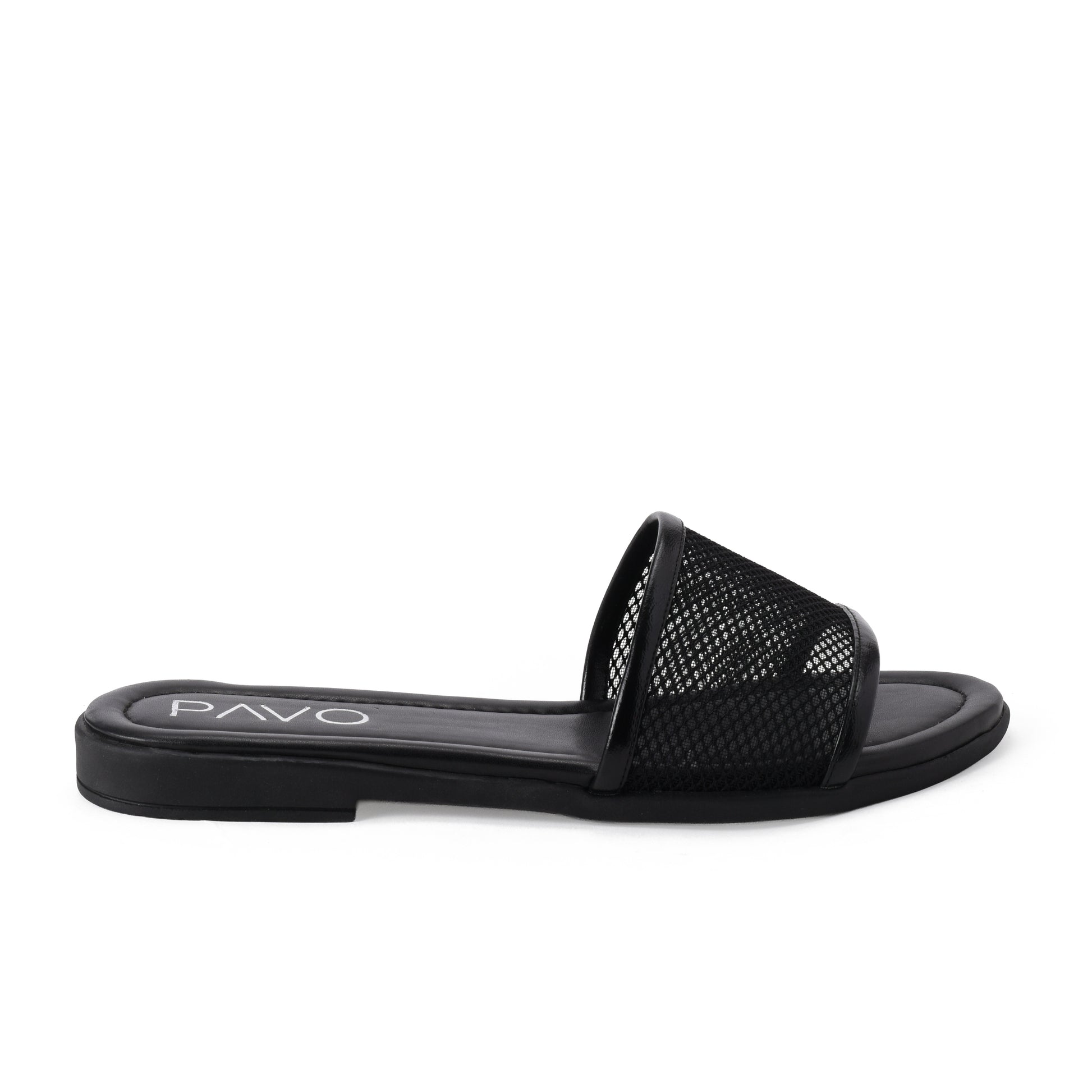 Black Olivia Slipper - PAVO Egypt