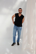 Tapper Medium blue Men jeans - PAVO Egypt