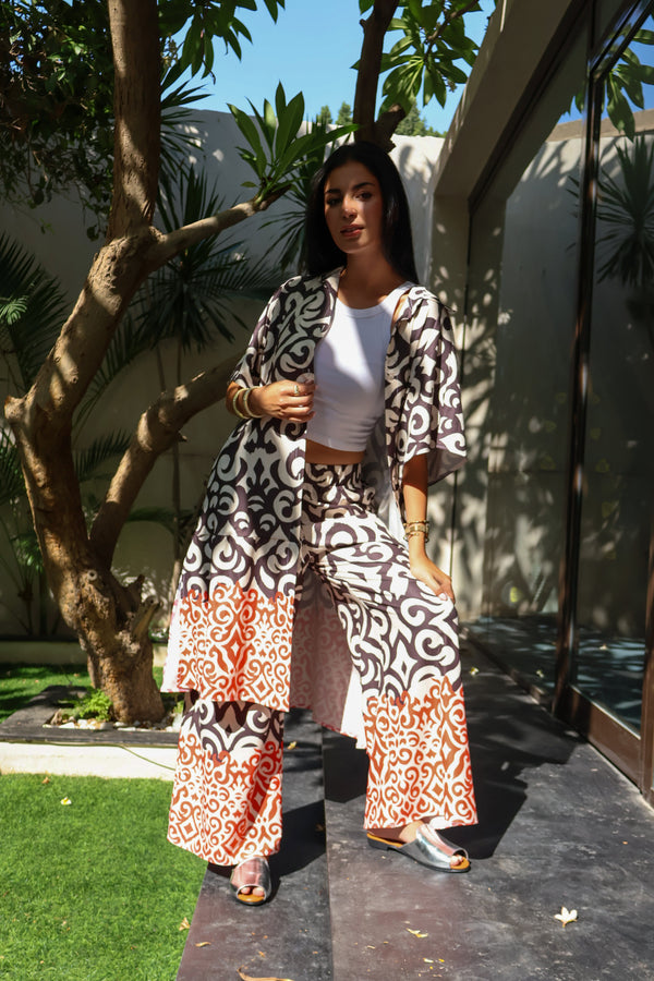 Olivia Black and white Set - PAVO Egypt