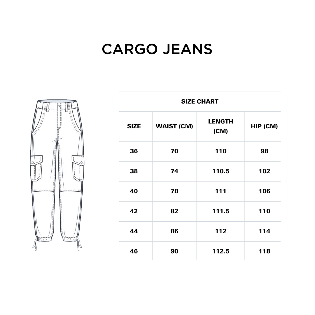 Dark Blue Cargo jeans