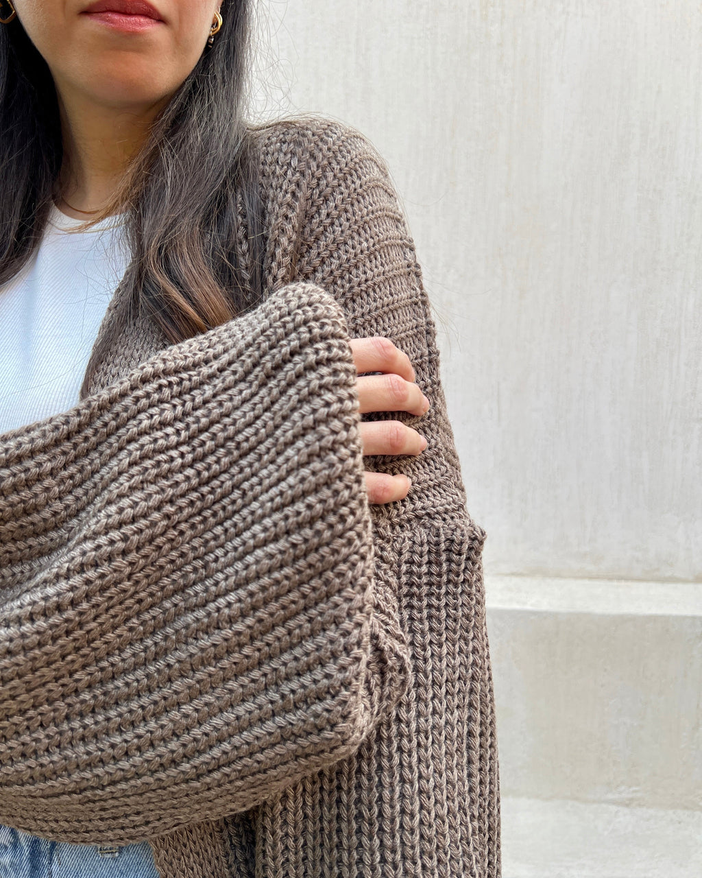 Cafe oversized Cardigan - PAVO Egypt