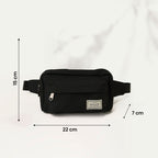 Fanny pack Patch Black pavoegypt
