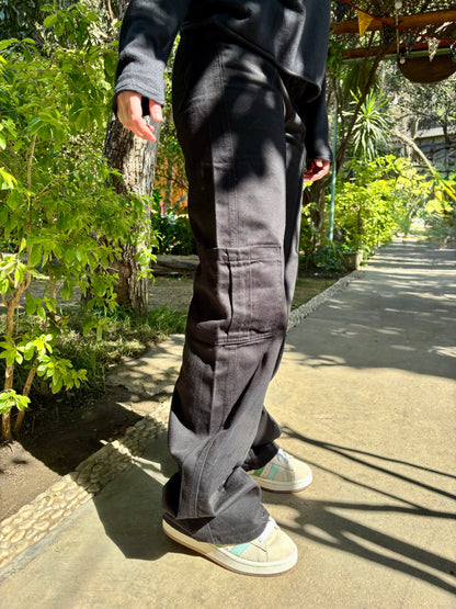 Black Cargo Pants