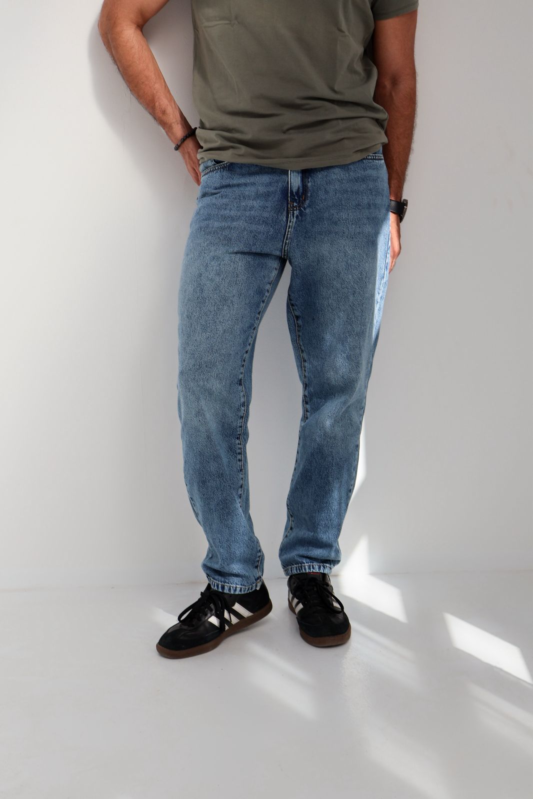 Tapper Washed blue Men jeans - PAVO Egypt