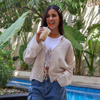 Sarah Beige Blouse - PAVO Egypt