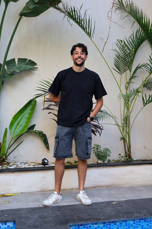 Black Men T-shirt - PAVO Egypt