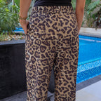 Leopard Linen pants - PAVO Egypt
