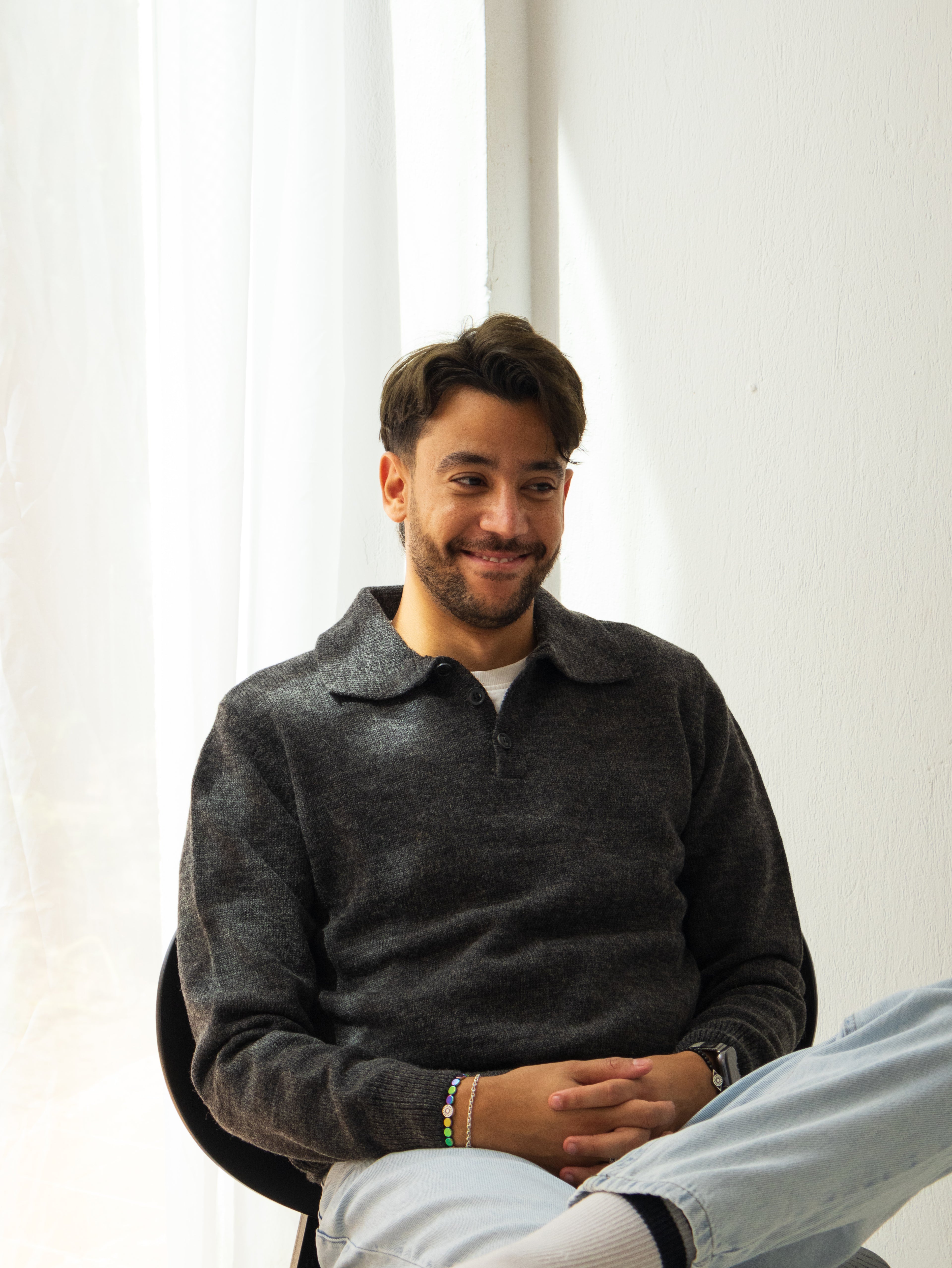 Grey Men Sweater - PAVO Egypt