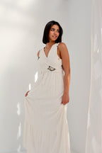 Off white Boho Dress - PAVO Egypt