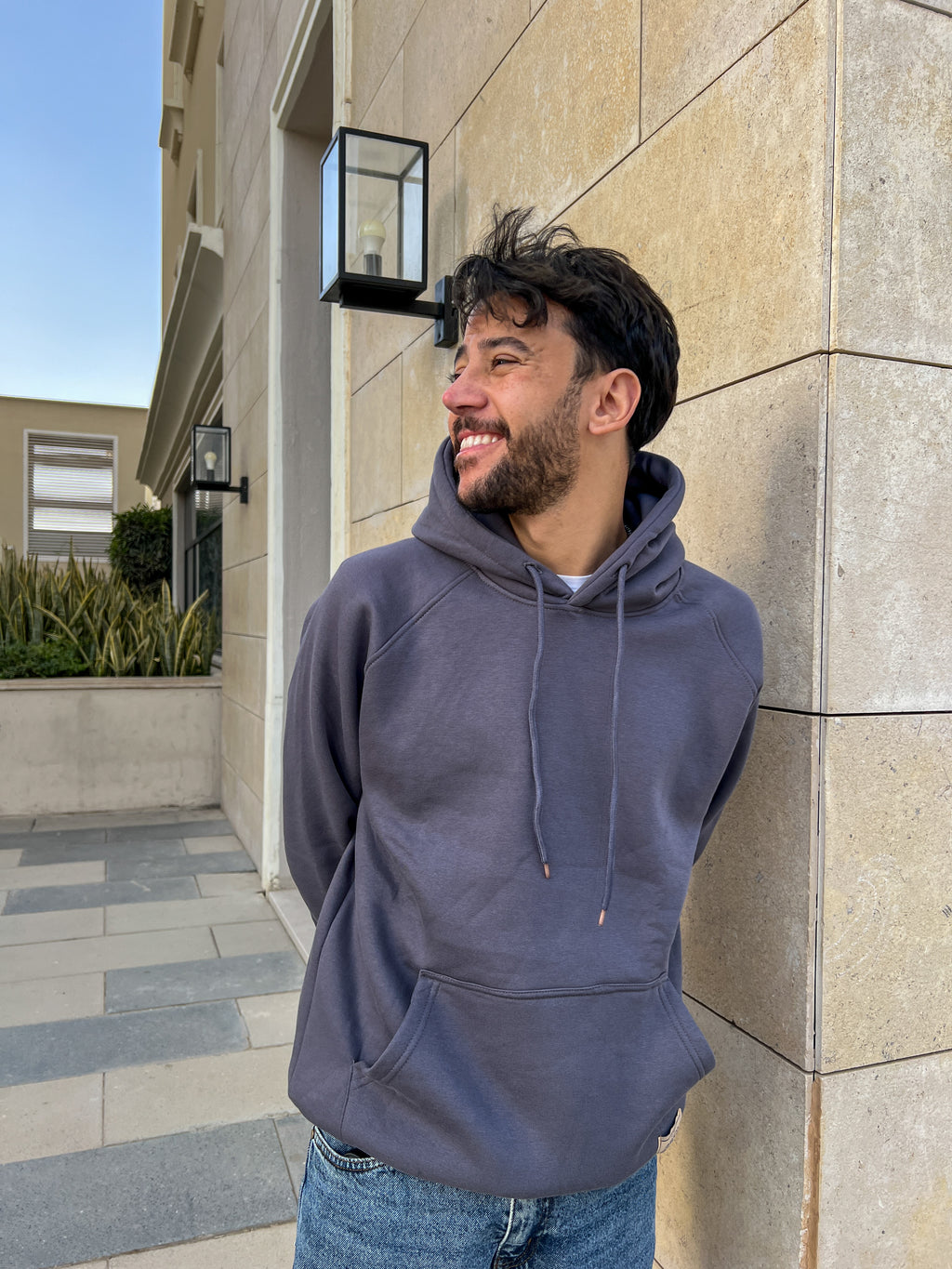 Grey Men Hoodie - PAVO Egypt