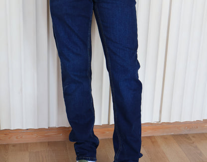 Navy Blue Slim fit Men jeans