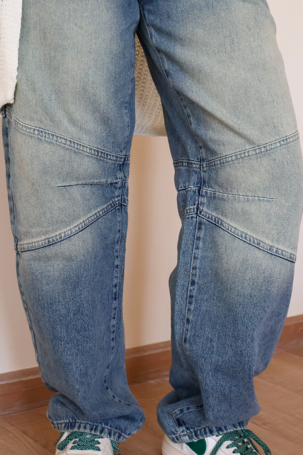 Acid Blue Ballon Jeans - PAVO Egypt