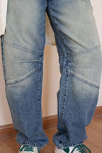 Acid Blue Ballon Jeans - PAVO Egypt