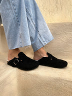 Mule Fur Black - PAVO Egypt