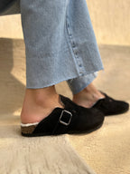 Mule Fur Black - PAVO Egypt