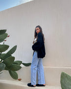 Black oversized Cardigan - PAVO Egypt