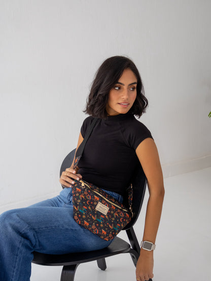 Black Night fanny pack