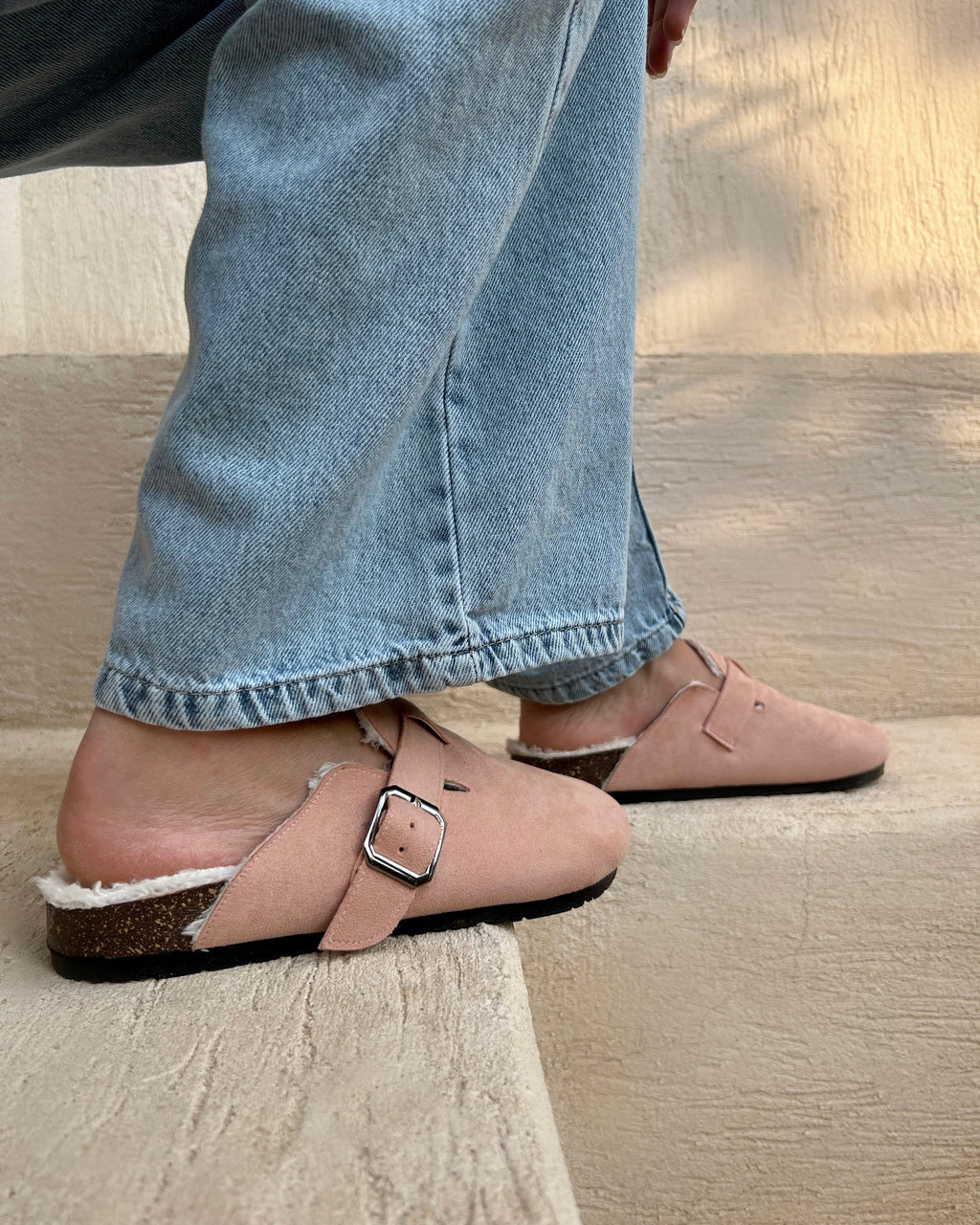 Mule Fur Pink pavoegypt