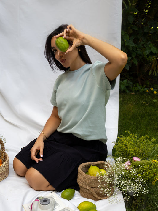 Mint Lia T-shirt - PAVO Egypt