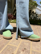 Split Hem Light Blue Jeans - PAVO Egypt
