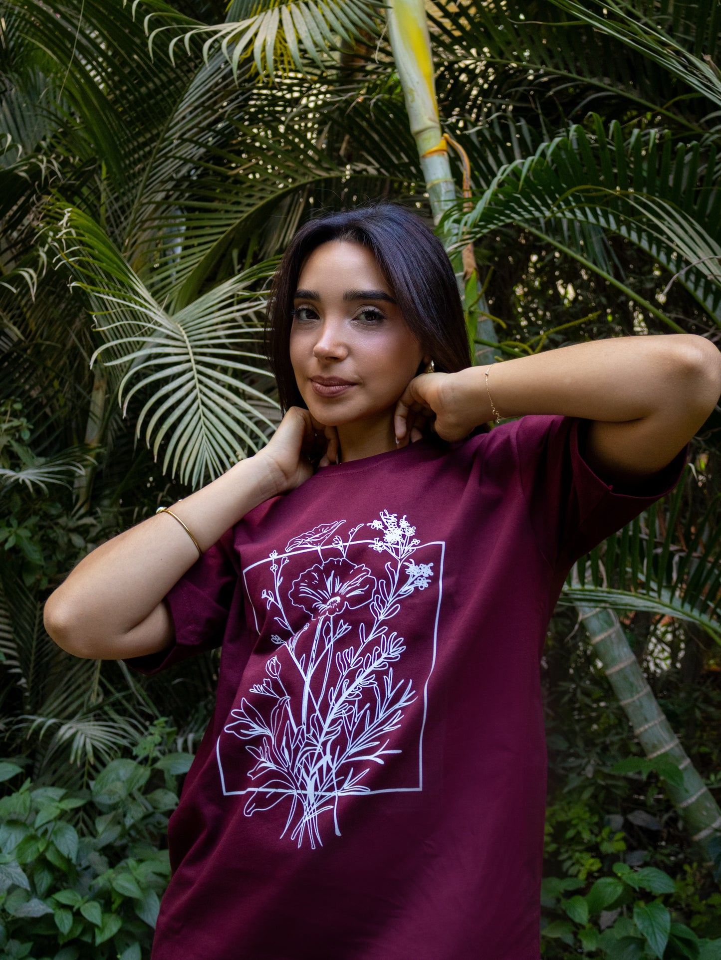 Burgundy Sam T-shirt