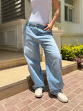 Light Blue Ballon Jeans - PAVO Egypt