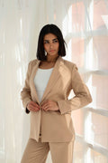 Beige Blazer - PAVO Egypt