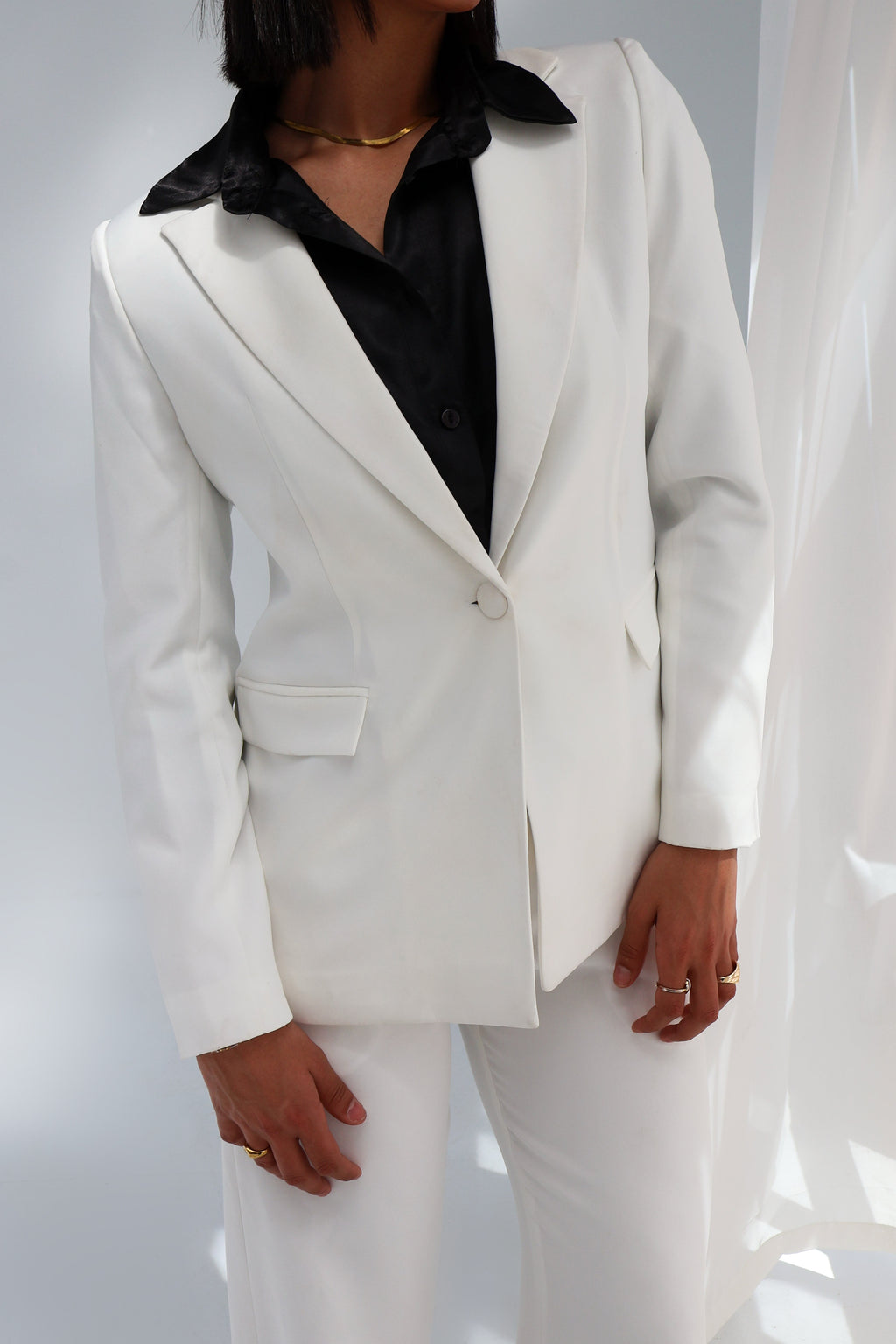 White Blazer - PAVO Egypt