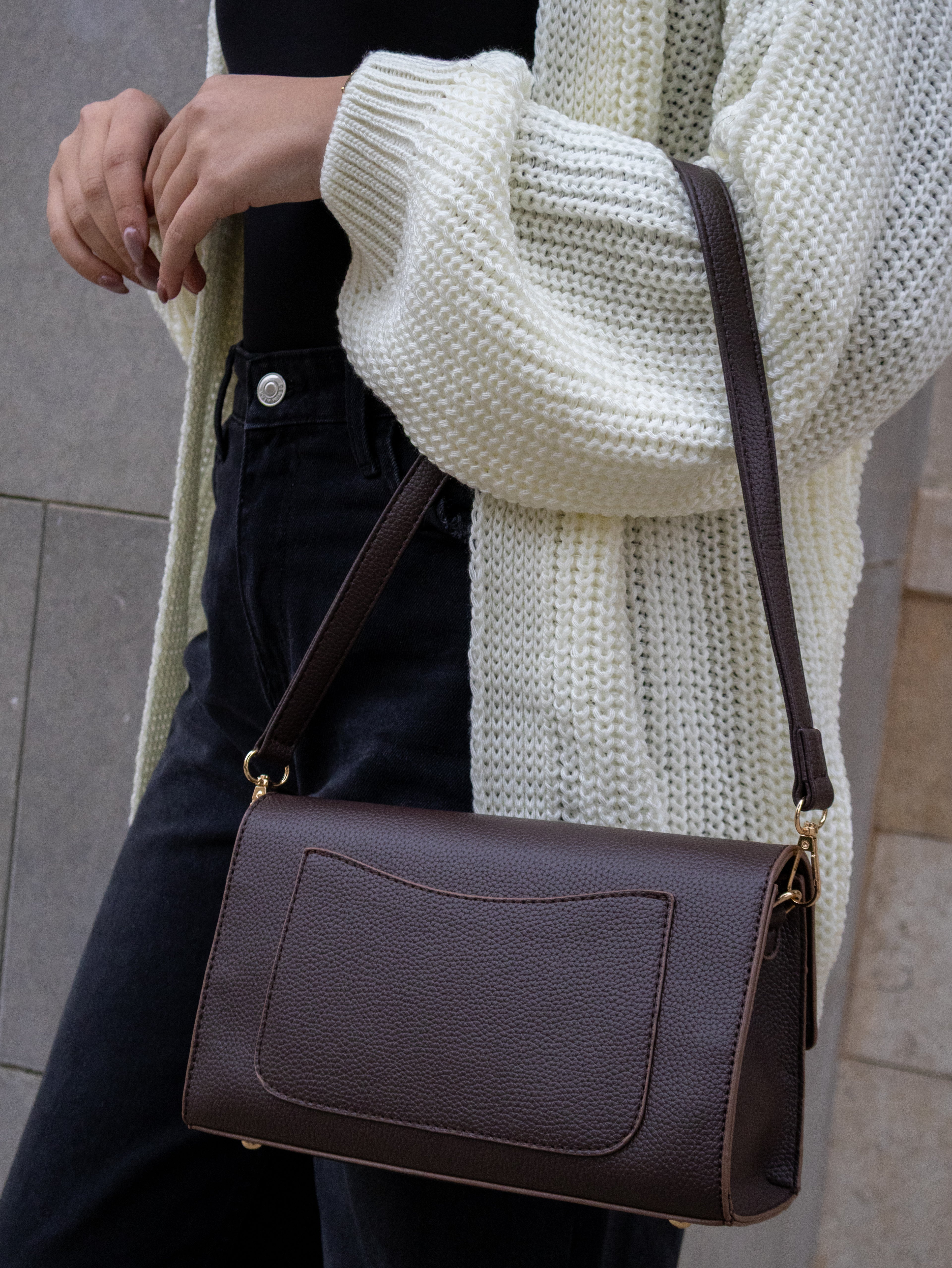 Brown Cross/Handbag - PAVO Egypt