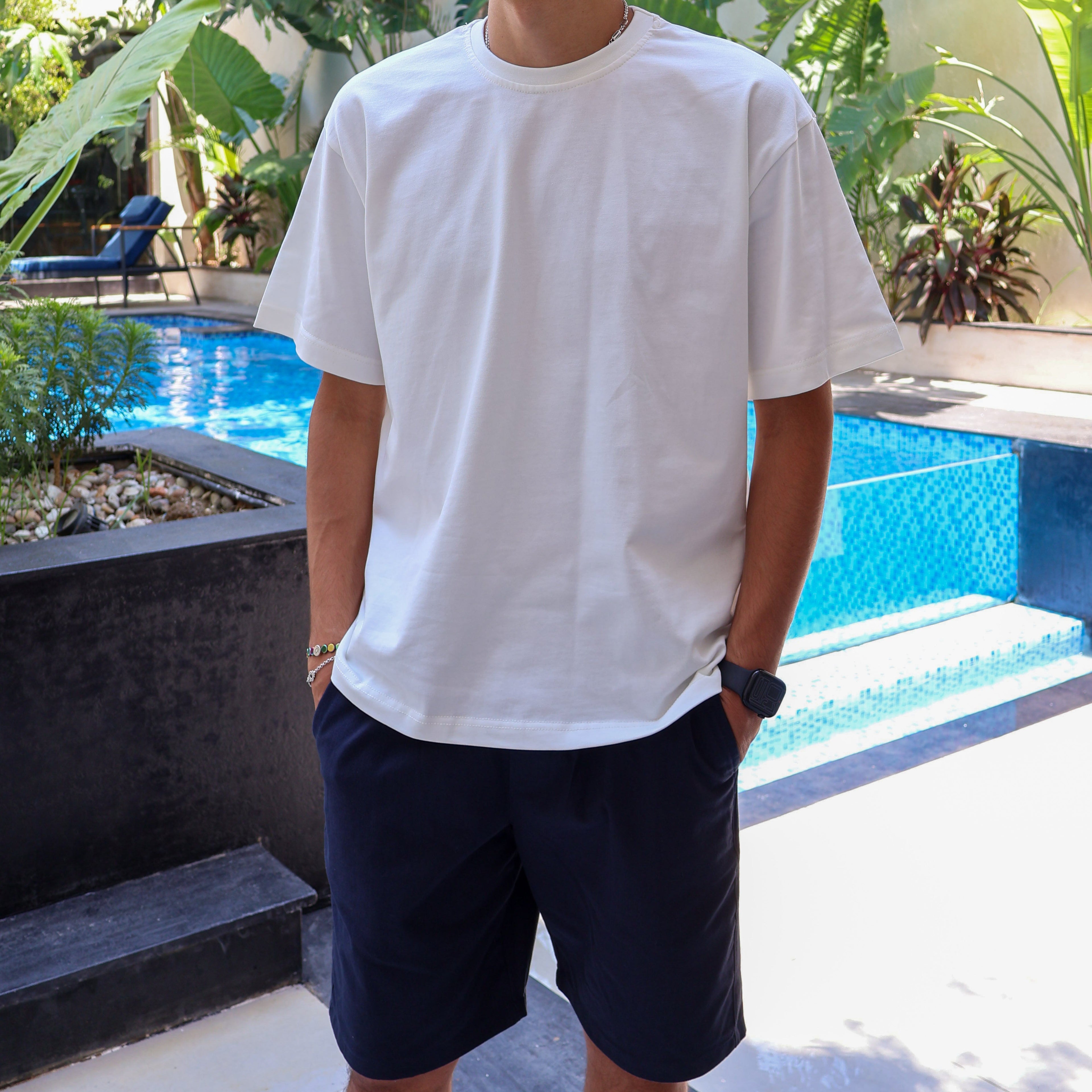 Navy Men Shorts - PAVO Egypt